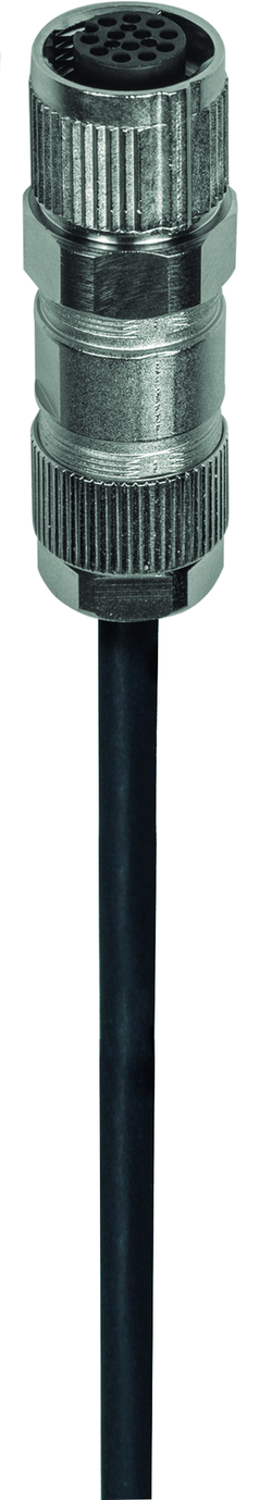 Kabelbuchse (M12, A-Kodierung), 12-polig KB M12-A12 - S+S Regeltechnik