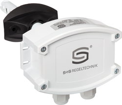 Kanalfühler AERASGARD KCO2-Modbus, mit Metall-Sinterfilter - S+S Regeltechnik