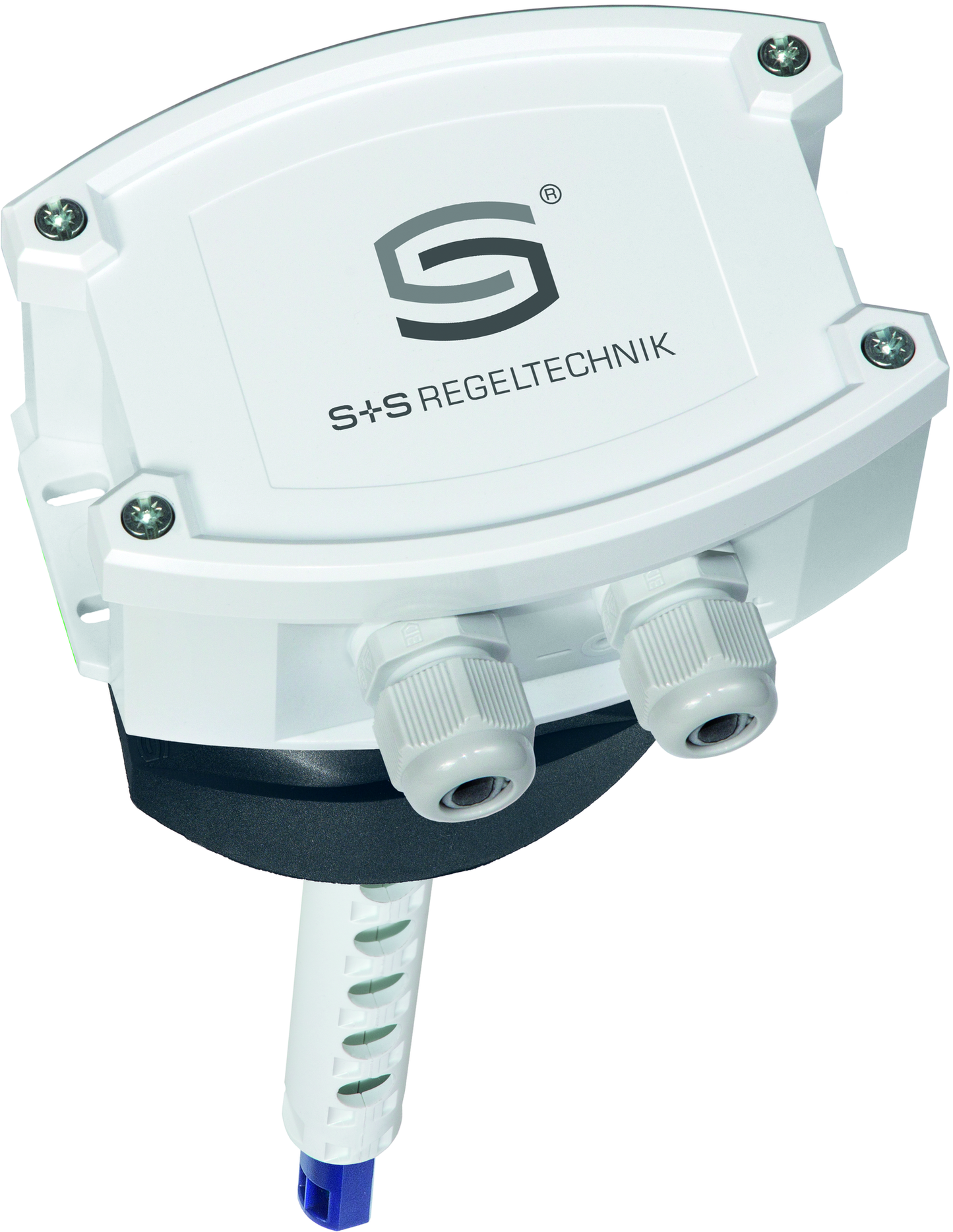 RHEASGARD KLGFVT-Modbus, mit geöffneter Abdeckung - S+S Regeltechnik