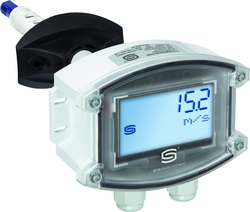 Strömungswächter RHEASGARD KLGF-Modbus LCD, mit LCD-Anzeige - S+S Regeltechnik