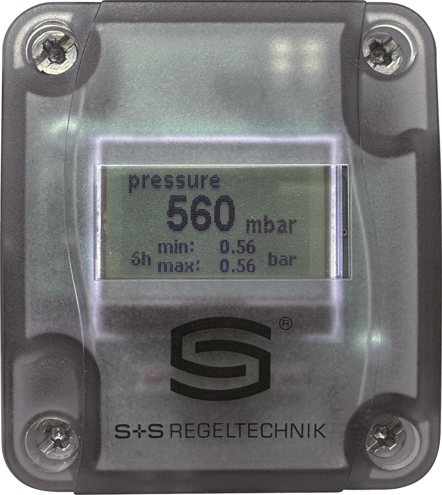 LCD-SHD-I, mit LCD-Anzeige - S+S Regeltechnik