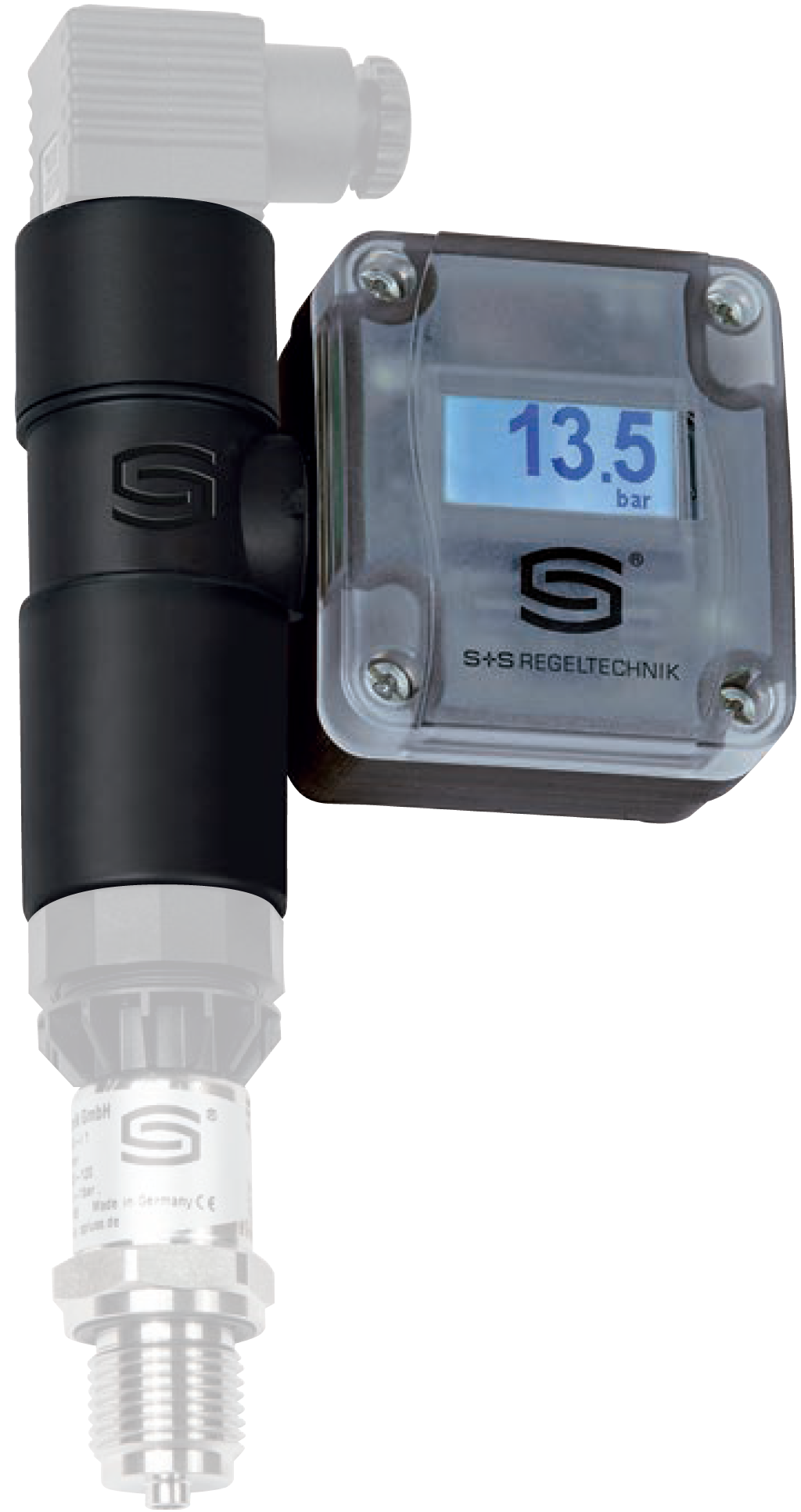 LCD-SHD-U, mit LCD-Anzeige - S+S Regeltechnik