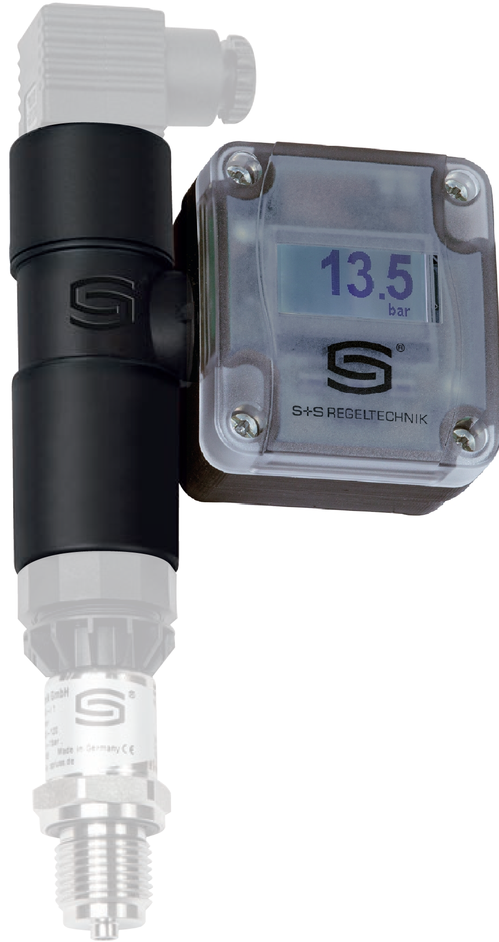 LCD-SHD-I, mit LCD-Anzeige - S+S Regeltechnik