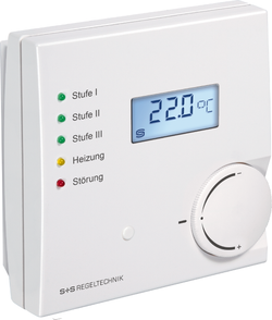 Raumbedien-Feuchte- und Temperatursensor HYGRASGARD RFTF-Modbus P T 5L LCD, mit LCD-Anzeige, mit Sinterfilter - S+S Regeltechnik
