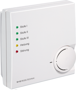Raumbedien-Feuchte- und Temperatursensor HYGRASGARD RFTF-Modbus P 5L, mit Metall-Sinterfilter - S+S Regeltechnik