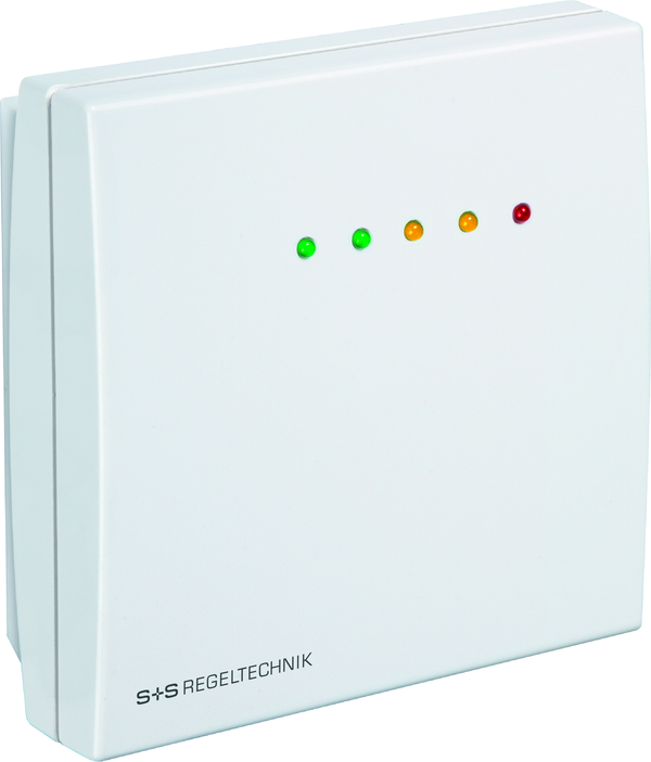 Raum-CO2-Sensor / CO2-Fühler AERASGARD RCO2-W-A, mit Metall-Sinterfilter - S+S Regeltechnik
