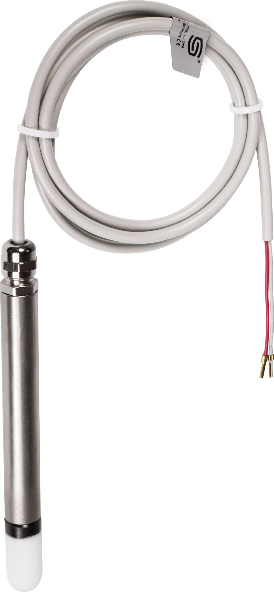 Raumpendelfeuchtefühler HYGRASGARD RPFF-SD-I, mit Metall-Sinterfilter - S+S Regeltechnik