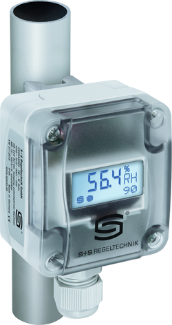 Taupunktwächter HYGRASREG TW-U/W LCD, mit LCD-Anzeige - S+S Regeltechnik