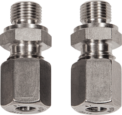 Verschraubungsset VSD-06-VA, mit geöffneter Abdeckung - S+S Regeltechnik