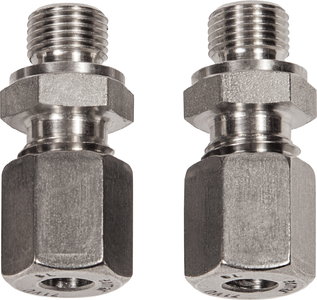 Verschraubungsset VSD-06-VA, mit geöffneter Abdeckung - S+S Regeltechnik