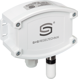 Aufputzfeuchte- und Temperaturfühler HYGRASGARD AFTF-I, mit Kunststoff-Sinterfilter - S+S Regeltechnik