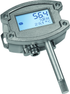 HYGRASGARD AFTF-20-I VA LCD, mit geöffneter Abdeckung, mit Sinterfilter - S+S Regeltechnik