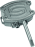 HYGRASGARD AFTF-20-I VA, mit geöffneter Abdeckung, mit Metall-Sinterfilter - S+S Regeltechnik