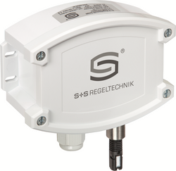 Aufputz- Feuchte- und Temperaturfühler HYGRASREG AFTF-45-U/W - S+S Regeltechnik