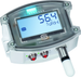 HYGRASGARD AFTF-ECATP LCD, mit geöffneter Abdeckung, mit Kunststoff-Sinterfilter - S+S Regeltechnik