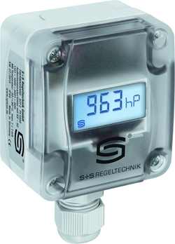Barometer / Messumformer für atmosphärischen Luftdruck PREMASGARD ALD LCD, mit LCD-Anzeige - S+S Regeltechnik