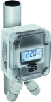Anlegetemperaturfühler THERMASGARD ALTM1-Modbus LCD, mit LCD-Anzeige - S+S Regeltechnik