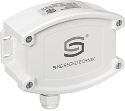 Aufputz-Sauerstoffsensor AERASGARD AO2-U/W LCD, mit LCD-Anzeige, mit Metall-Sinterfilter - S+S Regeltechnik