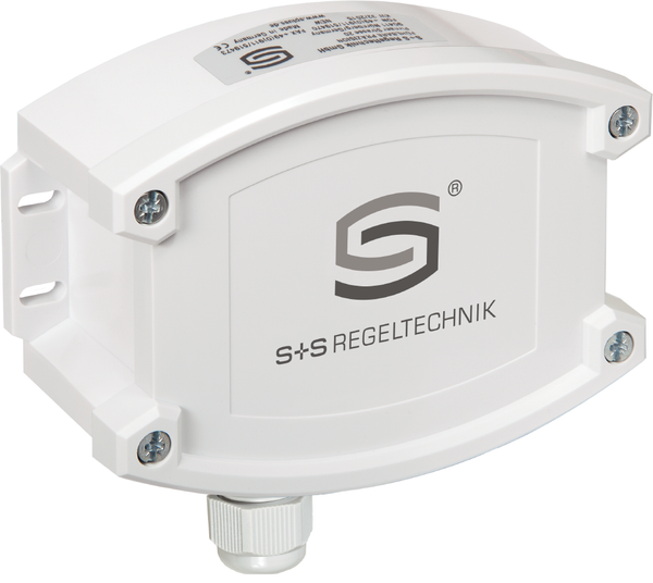 Aufputz-Sauerstoffsensor AERASGARD AO2-U/W LCD, mit LCD-Anzeige, mit Metall-Sinterfilter - S+S Regeltechnik