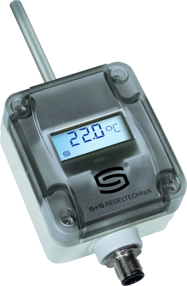 THERMASGARD ATM2-U Q LCD, mit geöffneter Abdeckung - S+S Regeltechnik