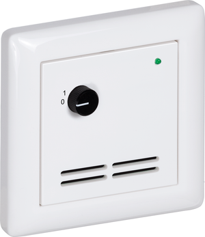 Raumfühler mit Drehknopf und LED-Anzeige