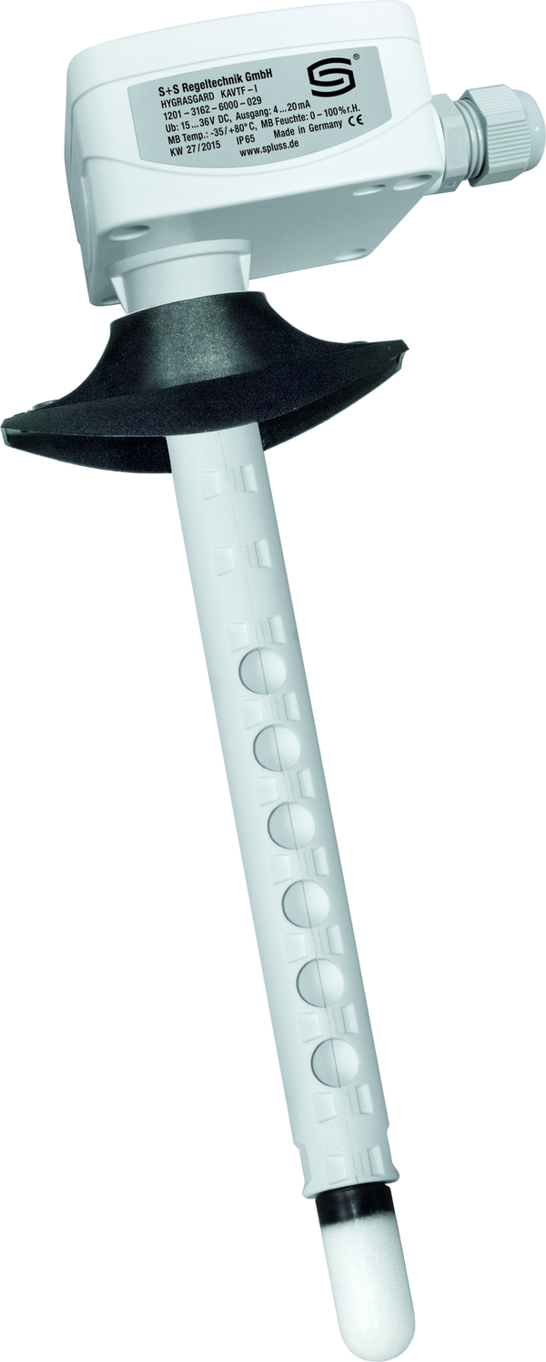 HYGRASGARD KFTF-U NiTK, mit Kunststoff-Sinterfilter - S+S Regeltechnik