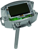 HYGRASGARD KFTF-20-U VAQ LCD, mit geöffneter Abdeckung, mit Metall-Sinterfilter - S+S Regeltechnik