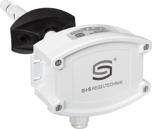 Kanalfeuchte- und Temperaturfühler HYGRASGARD KFTF-35-U/W, mit Kunststoff-Sinterfilter - S+S Regeltechnik
