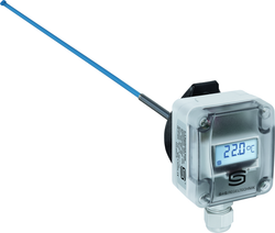 Mittelwerttemperaturmessumformer / Rutenfühler THERMASGARD MWTM-I 0,4m LCD, mit LCD-Anzeige - S+S Regeltechnik