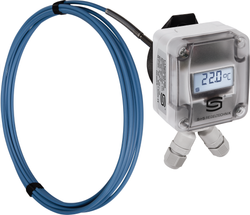 Mittelwerttemperaturmessumformer THERMASGARD MWTM-Modbus-SD 6,0m LCD, mit LCD-Anzeige - S+S Regeltechnik