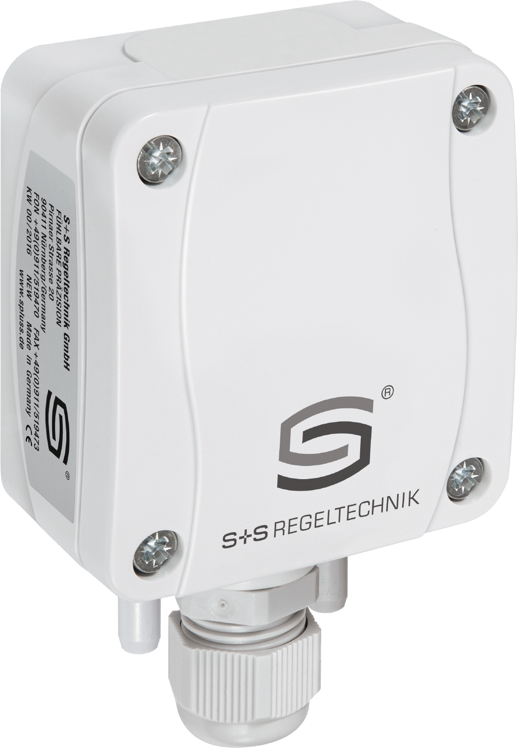 Druck- Differenzdruck- und Volumenstrommessumformer PREMASGARD 1121-I - S+S Regeltechnik