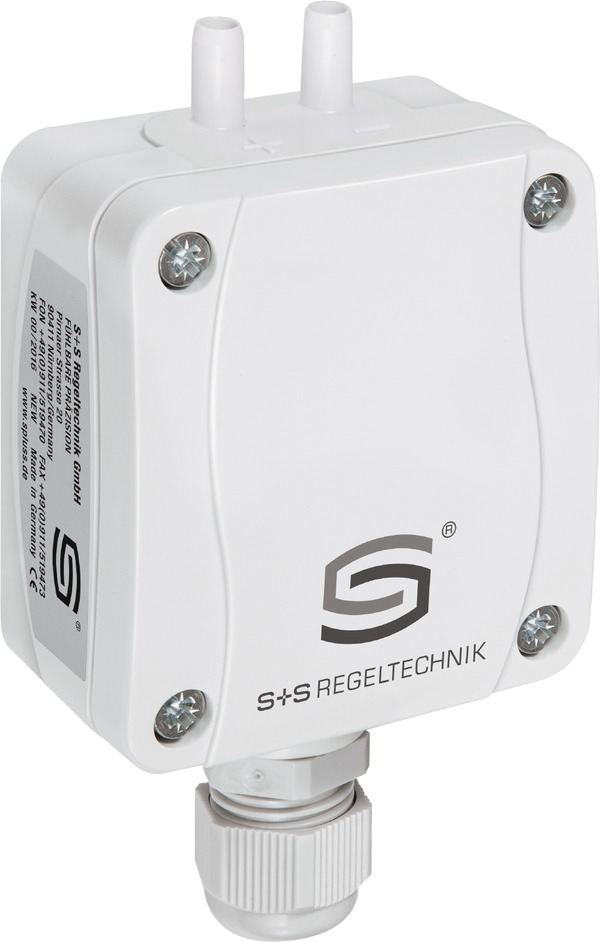 Druck- Differenzdruck- und Volumenstrommessumformer PREMASGARD 1116-U - S+S Regeltechnik