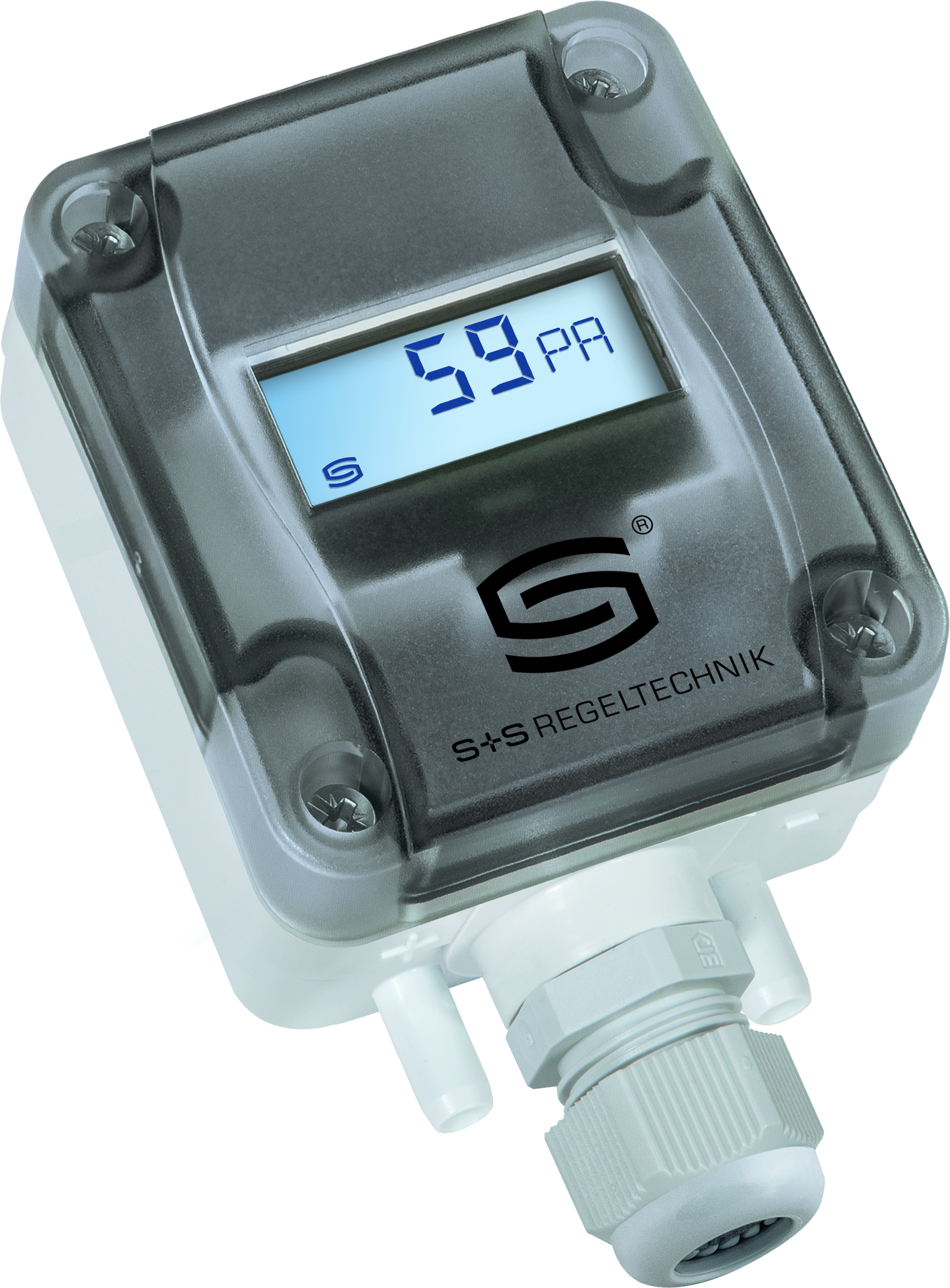 PREMASGARD 2125 LCD, mit geöffneter Abdeckung - S+S Regeltechnik