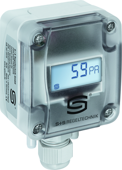 Druck- Differenzdruck- und Volumenstrommessumformer PREMASGARD 2125 LCD, mit LCD-Anzeige - S+S Regeltechnik