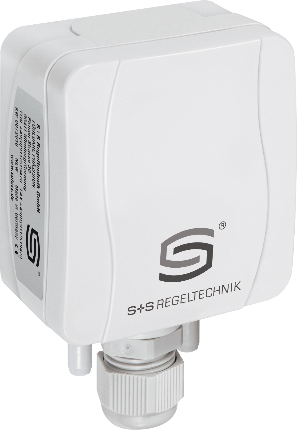 Druck- Differenzdruck- und Volumenstrommessumformer PREMASGARD 1125-SD-I - S+S Regeltechnik