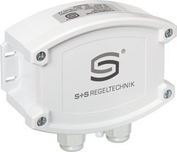 Druckfühler bzw. Messumformer für Differenzdruck und Volumenstrom, mit Modbus-Anschluss, mit automatischer Nullpunktkalibrierung PREMASGARD 7147-Modbus - S+S Regeltechnik