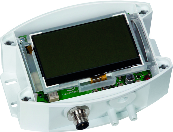 PREMASGARD 7111-I Q LCD, mit geöffneter Abdeckung - S+S Regeltechnik