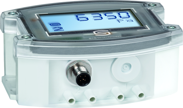 PREMASGARD 7227 LCD, Anschlussseite des Geräts - S+S Regeltechnik