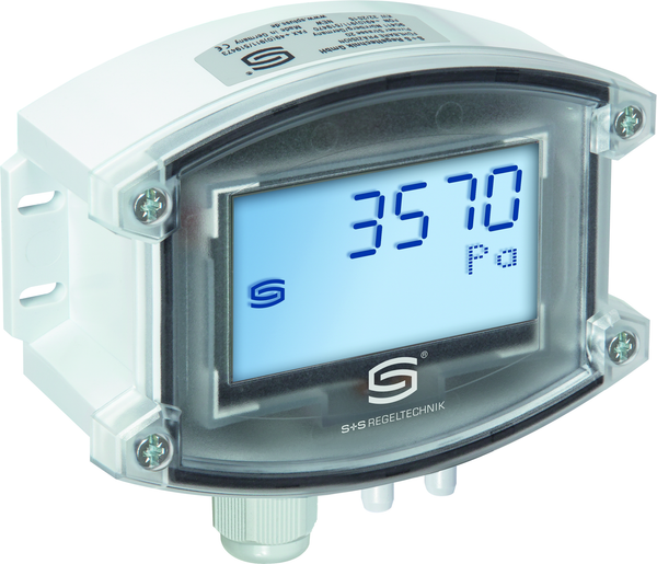 Druck- und Differenzdruckmessumformer PREMASGARD 7112-U LCD, mit LCD-Anzeige - S+S Regeltechnik