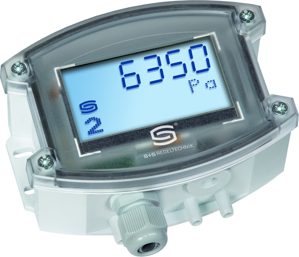 PREMASGARD 7227 LCD, mit geöffneter Abdeckung - S+S Regeltechnik