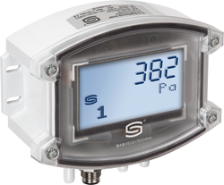 Doppeldrucksensor als Druckmessumformer und Differenzdruckmessumformer PREMASGARD 7225 Q LCD, mit LCD-Anzeige - S+S Regeltechnik