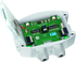 PREMASGARD 7249T-Modbus LCD, mit geöffneter Abdeckung und LCD-Anzeige - S+S Regeltechnik