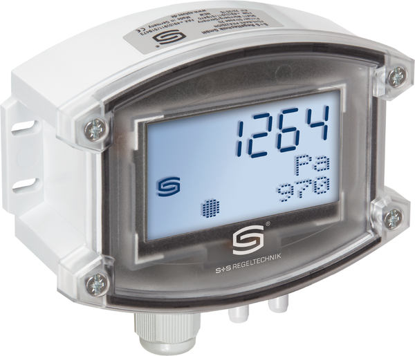 Druck- und Differenzdruckmessumformer / -schalter PREMASREG 7115-UW LCD, mit LCD-Anzeige - S+S Regeltechnik