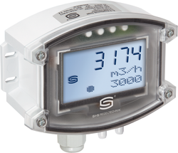 Volumenstrommessgerät PREMASREG 7161-UW LCD, mit LCD-Anzeige - S+S Regeltechnik
