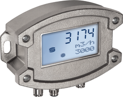 Druck-Messumformer / -Schalter / -Wächter für Volumenstrom PREMASREG 7165-UW VAQ LCD, mit LCD-Anzeige - S+S Regeltechnik