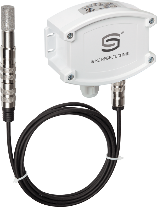 Raumpendelfeuchte- und Temperaturfühler HYGRASGARD RPFF-25-U, mit Metall-Sinterfilter - S+S Regeltechnik