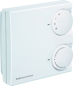 Raumtemperaturfühler mit Bedienelement THERMASGARD RTF Ni1000 P D4 - S+S Regeltechnik
