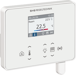 WIRELESS Raumregler (Controller) RYMASKON RYM 1311C-RH-CO2-WMOD-BL - S+S Regeltechnik