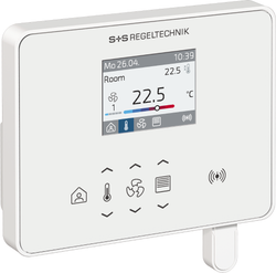 WIRELESS Raumregler (Controller) RYMASKON RYM 1451C-RH-CO2-WMOD-B - S+S Regeltechnik