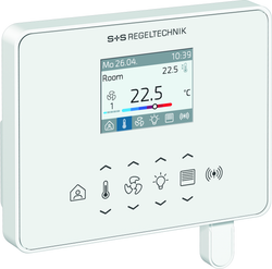 WIRELESS Raumregler (Controller) RYMASKON RYM 1441C-RH-CO2-WMOD-BL - S+S Regeltechnik